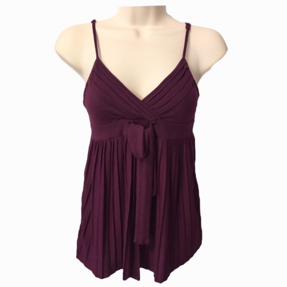 The Limited Wine Babydoll Top
